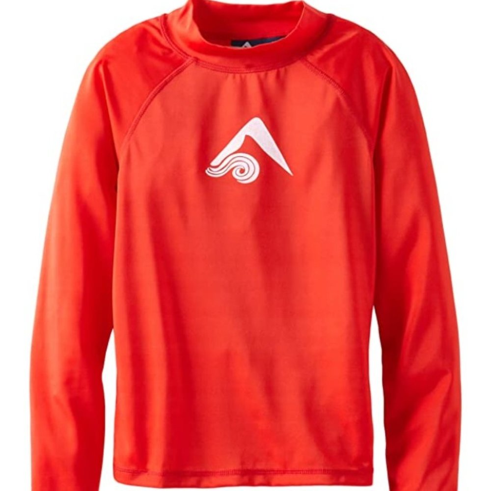 Kanu Boys Long-Sleeve Platinum UPF 50+ Rashguard